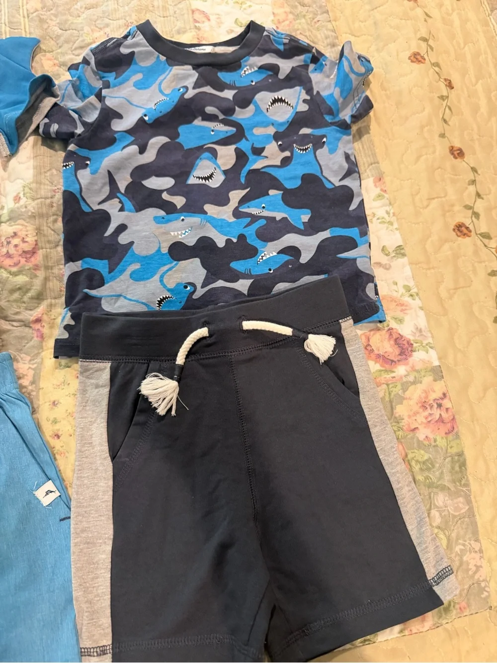Lot of two Toddler boys Tommy Bahama short sets 24 months vgc